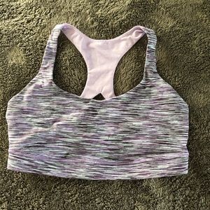 LULULEMON purple sports bra